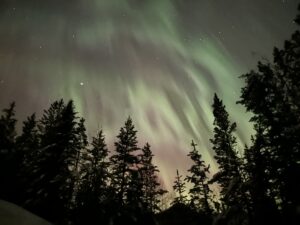 Northern Lights over Dease Lake