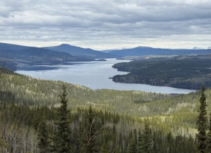 Dease Lake from the microwave station - find Dease Lake Accommodations
